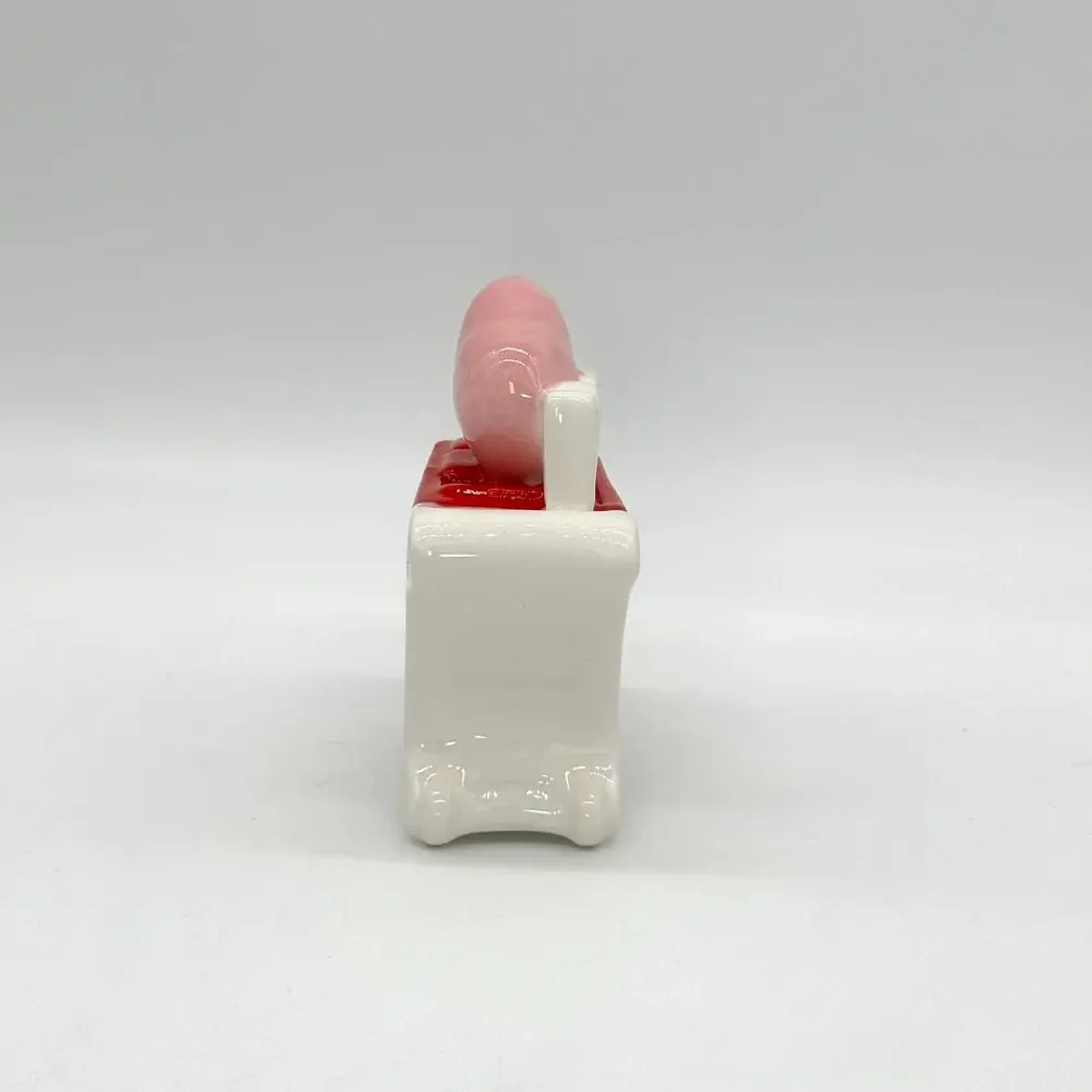 Target Spritz Ceramic Valentine’s Day Bullseye Mascot Dog & Shopping Cart NEW